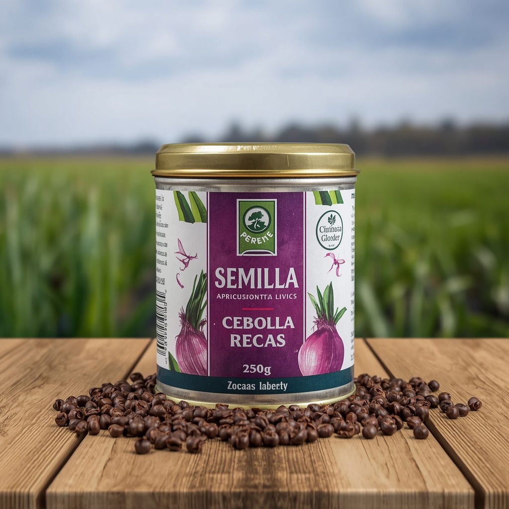 [SEM-011] Onion Seed Recas (250 g tin)