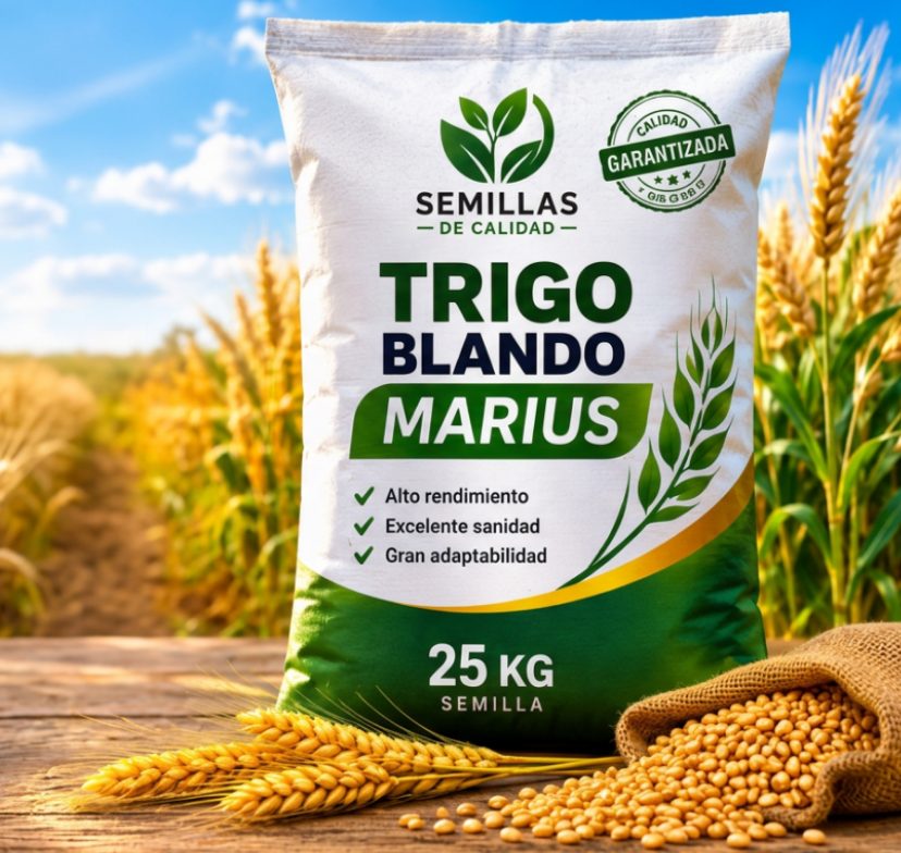 [SEM-002] Soft Wheat Seed Marius (25 kg bag)