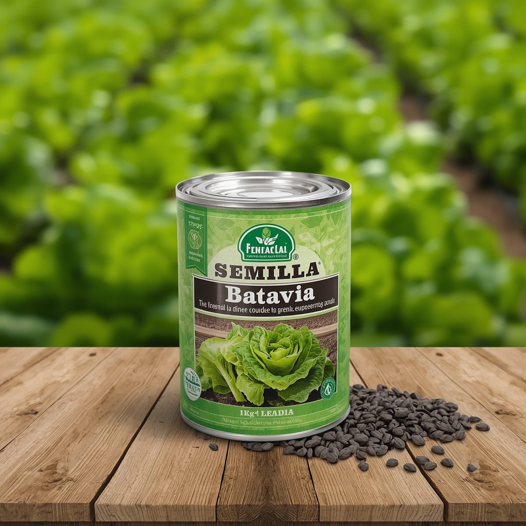 [SEM-007] Lettuce Seed Batavia (tin of 25,000 seeds)